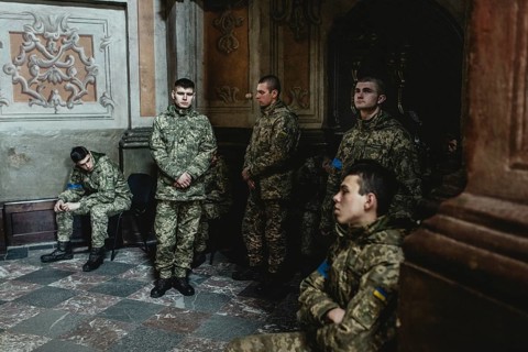 Funeral of Oleg Yashchishin