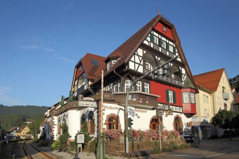 Brauereigasthof Loewen Post in Alpirsbach