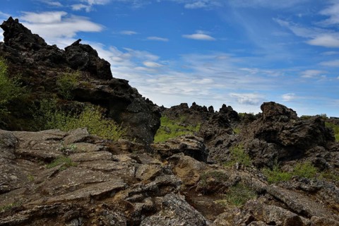 Dimmuborgir lava formations