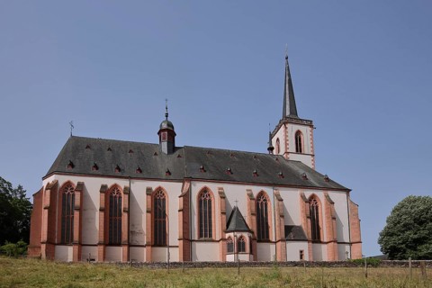 Late Gothic pilgrimage church Maria Heimsuchung in Klausen