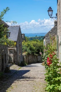 View from Locronan