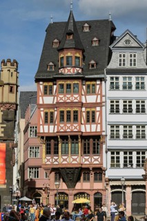 Half-timbered houses