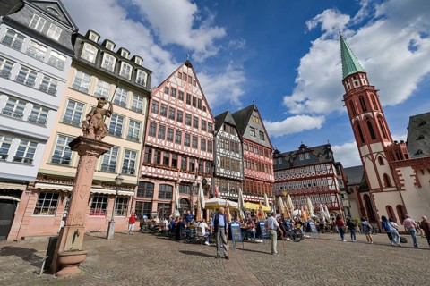 Half-timbered houses