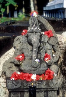 Ganesha in Keezthali Siva temple in Kodungallur