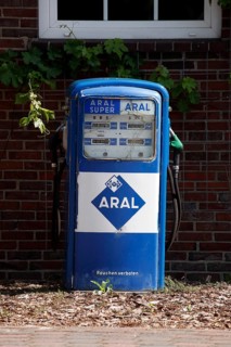 Old Aral petrol pump