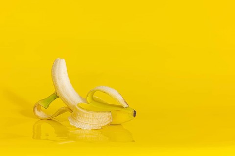 Banana in position
