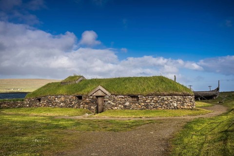 Reconstructed Viking Longhouse