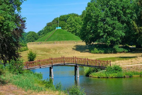 Snake Lake Bridge and the Land Pyramid