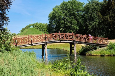 Snake Lake Bridge and the Land Pyramid