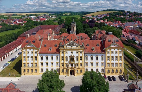 Aerial view from the south