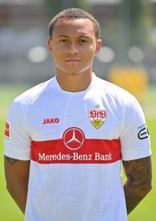 Roberto Massimo VfB Stuttgart Portraittermin VfB Stuttgart 2022 2023 Licence Player Football 1. Bundesliga Men GER Stuttgart 05. 07. 2022