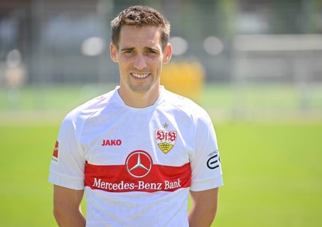 Phlipp Klement VfB Stuttgart Portraittermin VfB Stuttgart 2022 2023 Licence Player Football 1. Bundesliga Men GER Stuttgart 05. 07. 2022