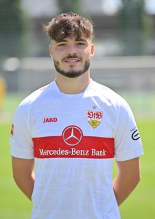 Lilian Egloff VfB Stuttgart Portraittermin VfB Stuttgart 2022 2023 Licence Player Football 1. Bundesliga Men GER Stuttgart 05. 07. 2022