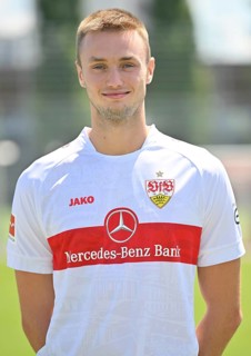Sasa Kalajdzic VfB Stuttgart Portraittermin VfB Stuttgart 2022 2023 Licence Player Football 1. Bundesliga Men GER Stuttgart 05. 07. 2022