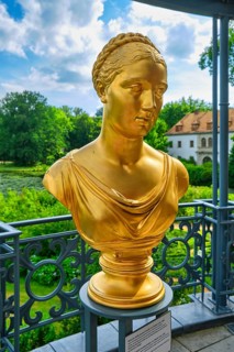 Golden Bust of Countess Caroline Jeanette Alopaeus