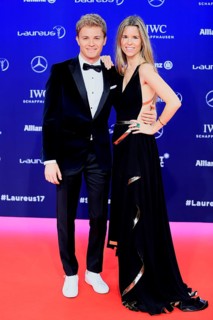 Formula 1 World Champion Nico Rosberg with woman Vivian Sibold