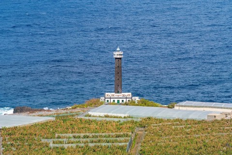 Historic lighthouse Faro de Punta Cumplida