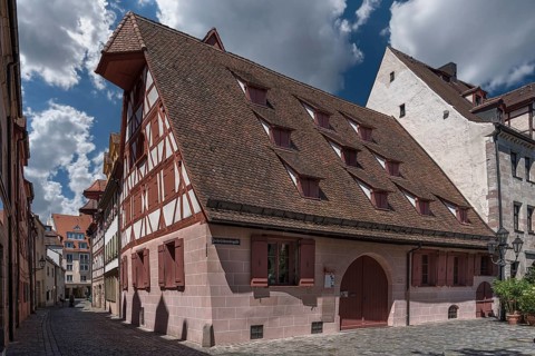 Historic half-timbered house