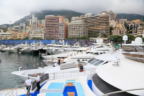 Yachts at Port Hercule