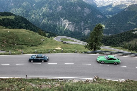 Classic cars left Porsche 356