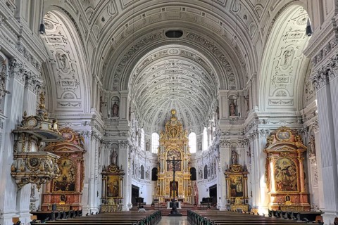 Interior with altar