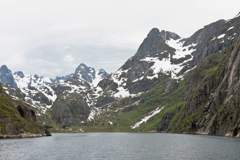 Landscape at Trollfjord
