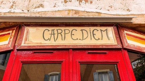 Lettering Carpe Diem