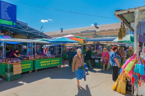 Offer in front of central market