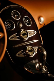 Sports car special model Rembrandt Bugatti from the series Les Legendes de Bugatti. The model