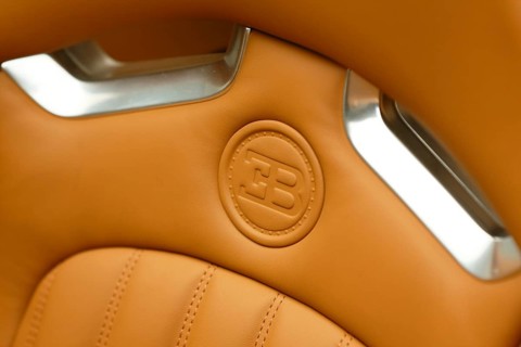 Sports car special model Rembrandt Bugatti from the series Les Legendes de Bugatti. The model
