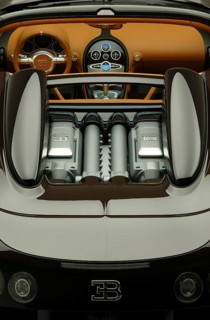 Sports car special model Rembrandt Bugatti from the series Les Legendes de Bugatti. The model