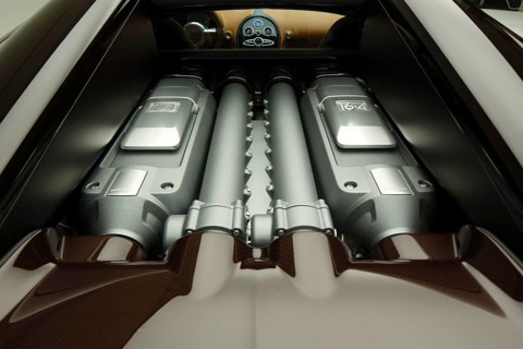Sports car special model Rembrandt Bugatti from the series Les Legendes de Bugatti. The model