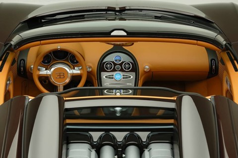 Sports car special model Rembrandt Bugatti from the series Les Legendes de Bugatti. The model