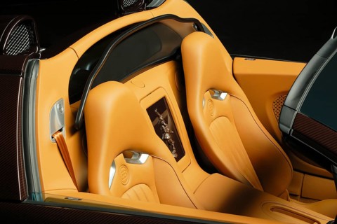 Sports car special model Rembrandt Bugatti from the series Les Legendes de Bugatti. The model