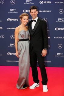 Novak and Jelena Djokovic