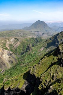 View of mountain landscape