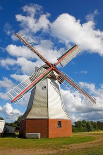 Historic windmill Eyendorf from 1897