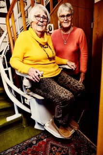 Two senior citizens