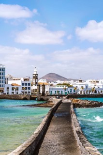 Arrecife cityscape seen from San Gabriel castle