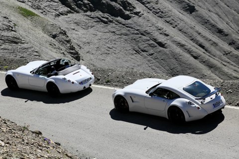 Mountain pass Col de la Bonette