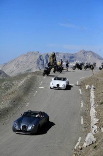 Mountain pass Col de la Bonette