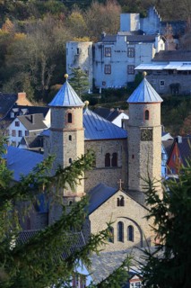 Collegiate church seen from the city wall