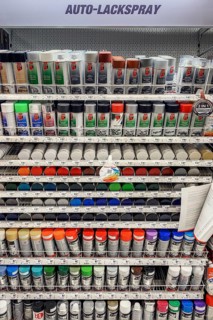 Paint spray cans
