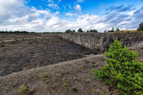 Abandoned quarry