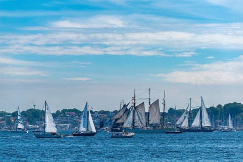 Windjammer Parade off Laboe