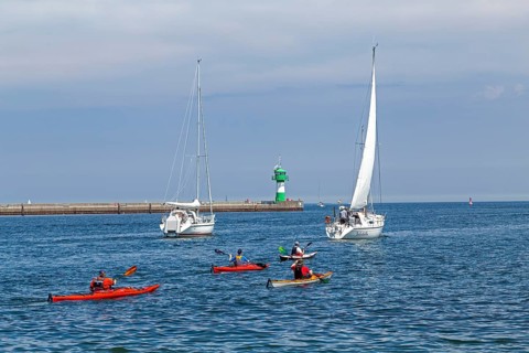 Harbour exit
