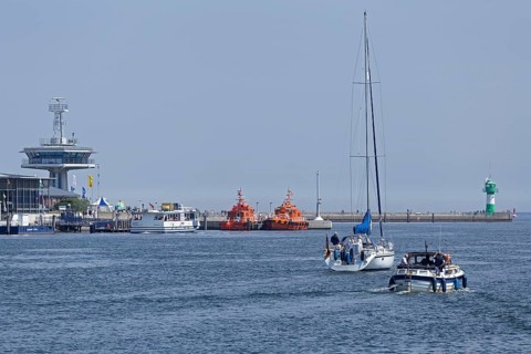 Harbour exit