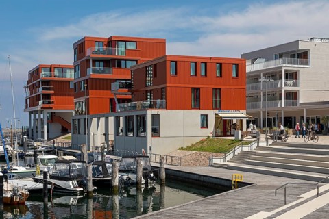 Modern buildings
