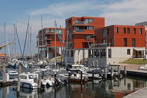 Modern buildings