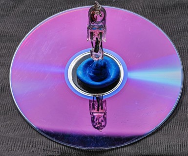 Halogen bulb on CD